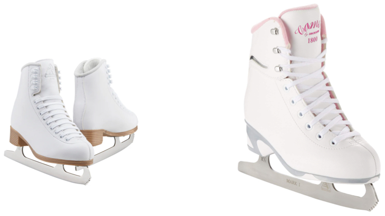 Proper figure skates